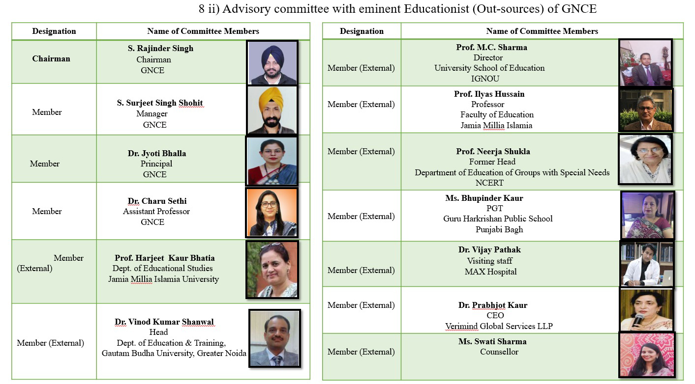 ADVISORY COMMITTEE